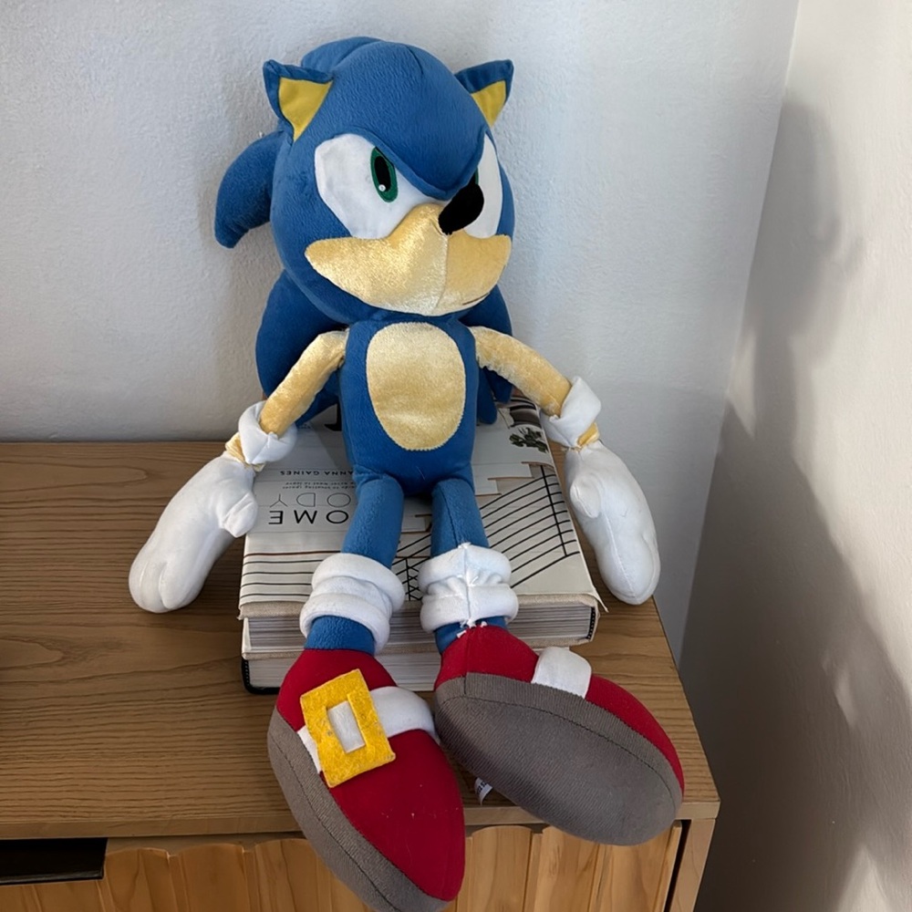 Sega Sonic The Hedgehog Plush 23”